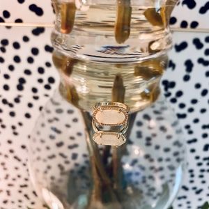 Kendra Scott Gold Druzy Ring- Women's Size 5